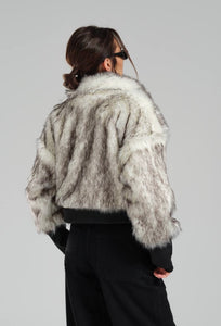 WANTED FAUX FUR COAT