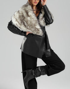 CLASSIC FAUX FUR JACKET