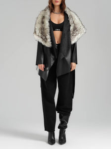 CLASSIC FAUX FUR JACKET