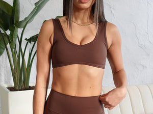 V LINE SPORT BRA