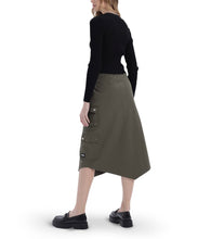 Load image into Gallery viewer, ARMY MIDI SKIRT