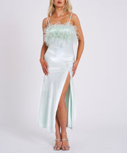 Load image into Gallery viewer, ANNARA SATIN MAXI DRESS