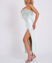 Load image into Gallery viewer, ANNARA SATIN MAXI DRESS