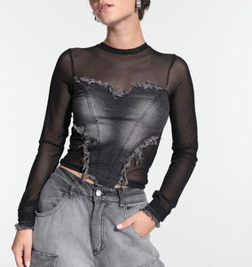 DARE SHEER TOP