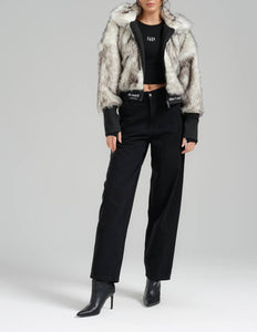 WANTED FAUX FUR COAT