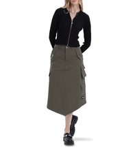 Load image into Gallery viewer, ARMY MIDI SKIRT