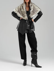 CLASSIC FAUX FUR JACKET