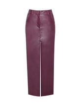 Load image into Gallery viewer, NINA VEGAN LEATHER SKIRT