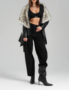 CLASSIC FAUX FUR JACKET