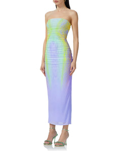 MARLO MAXI MESH DRESS