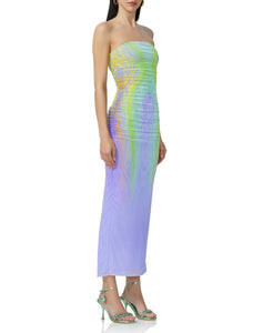 MARLO MAXI MESH DRESS